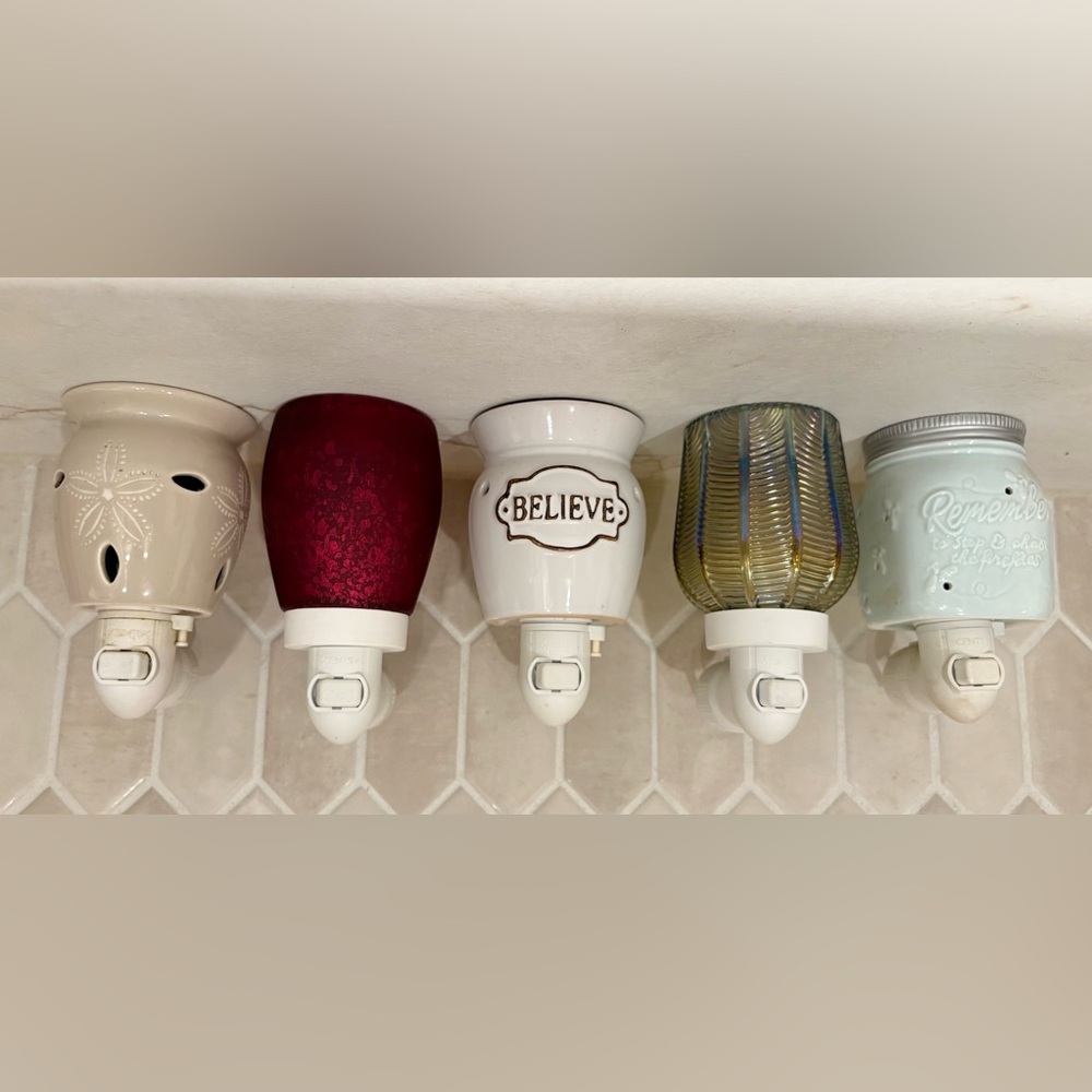 Scentsy Mini Warmer Lot of 5